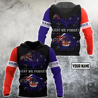 Premium Anzac Day 3D All Over Printed Unisex Shirts