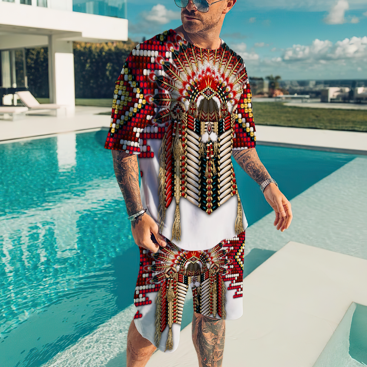 Native American 3D All Over Printed Unisex Shirts