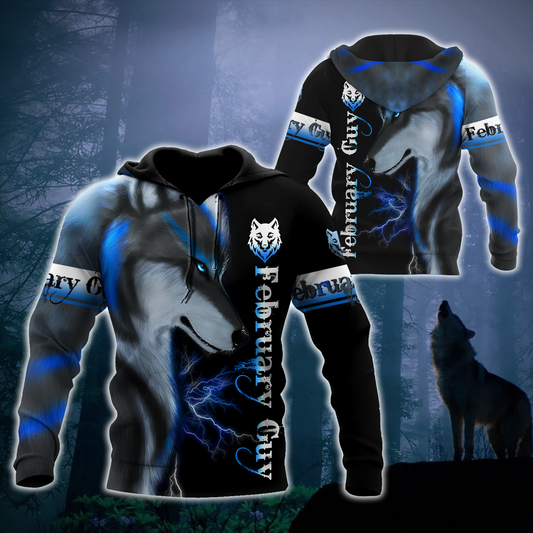 February Guy Wolf 3D Printed Unisex Shirts TN