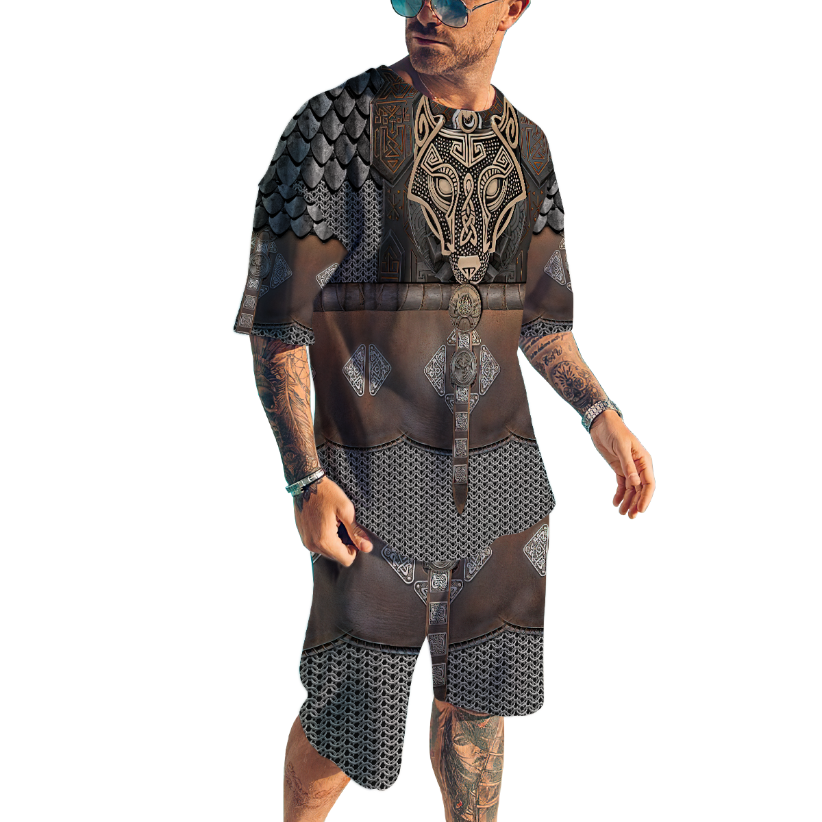 Viking Armor 3D All Over Printed Unisex Shirts