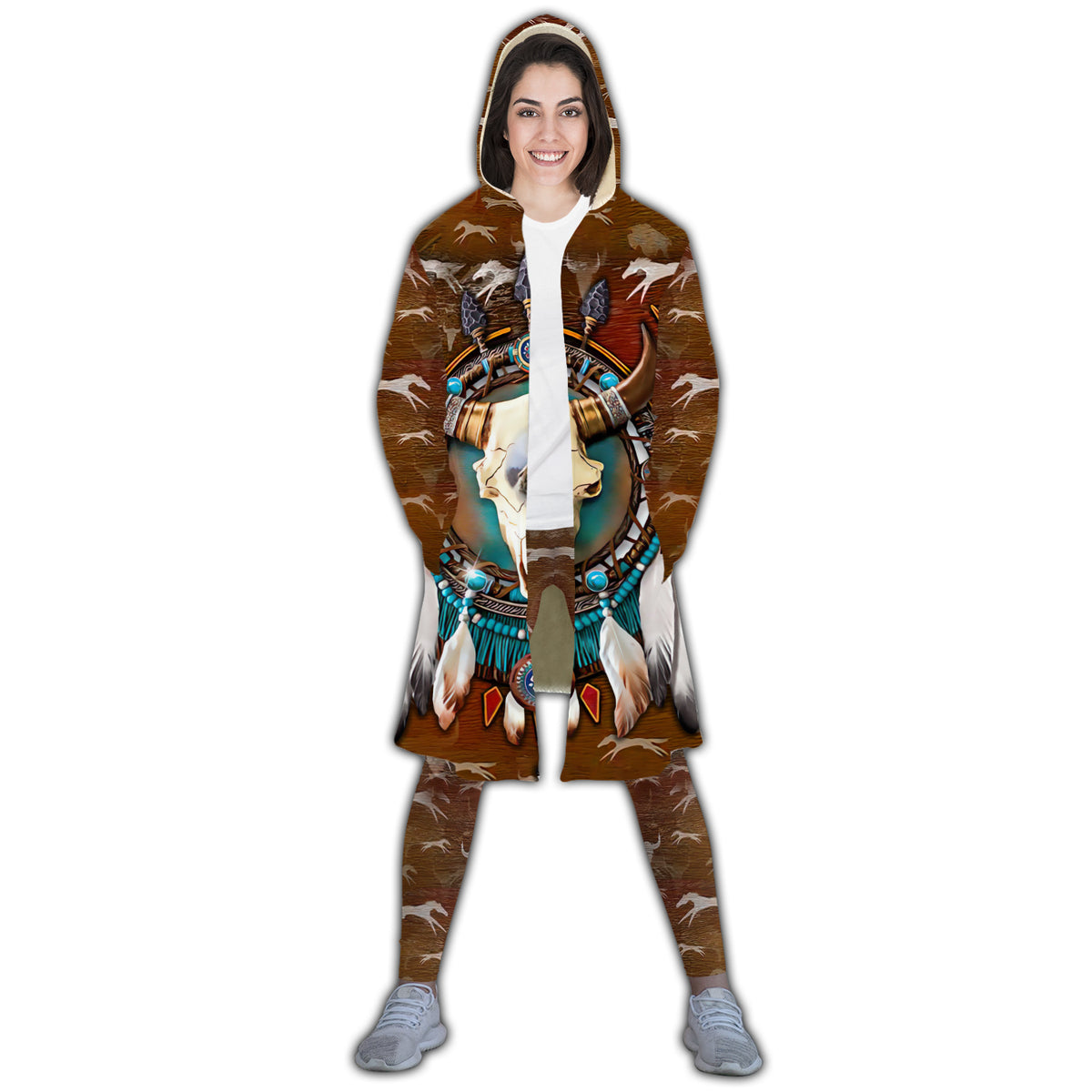 Native American 3D All Over Printed Shirts for Women
