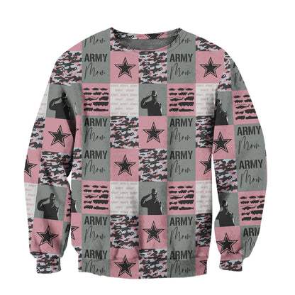Army Mom 3D All Over Printed Unisex Shirts