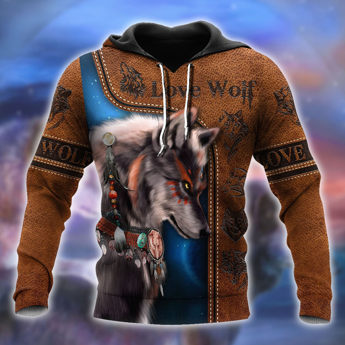 Wolf 3D All Over Printed Unisex Shirt