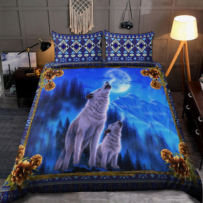 Wolf 3D All Over Printed Bedding Set