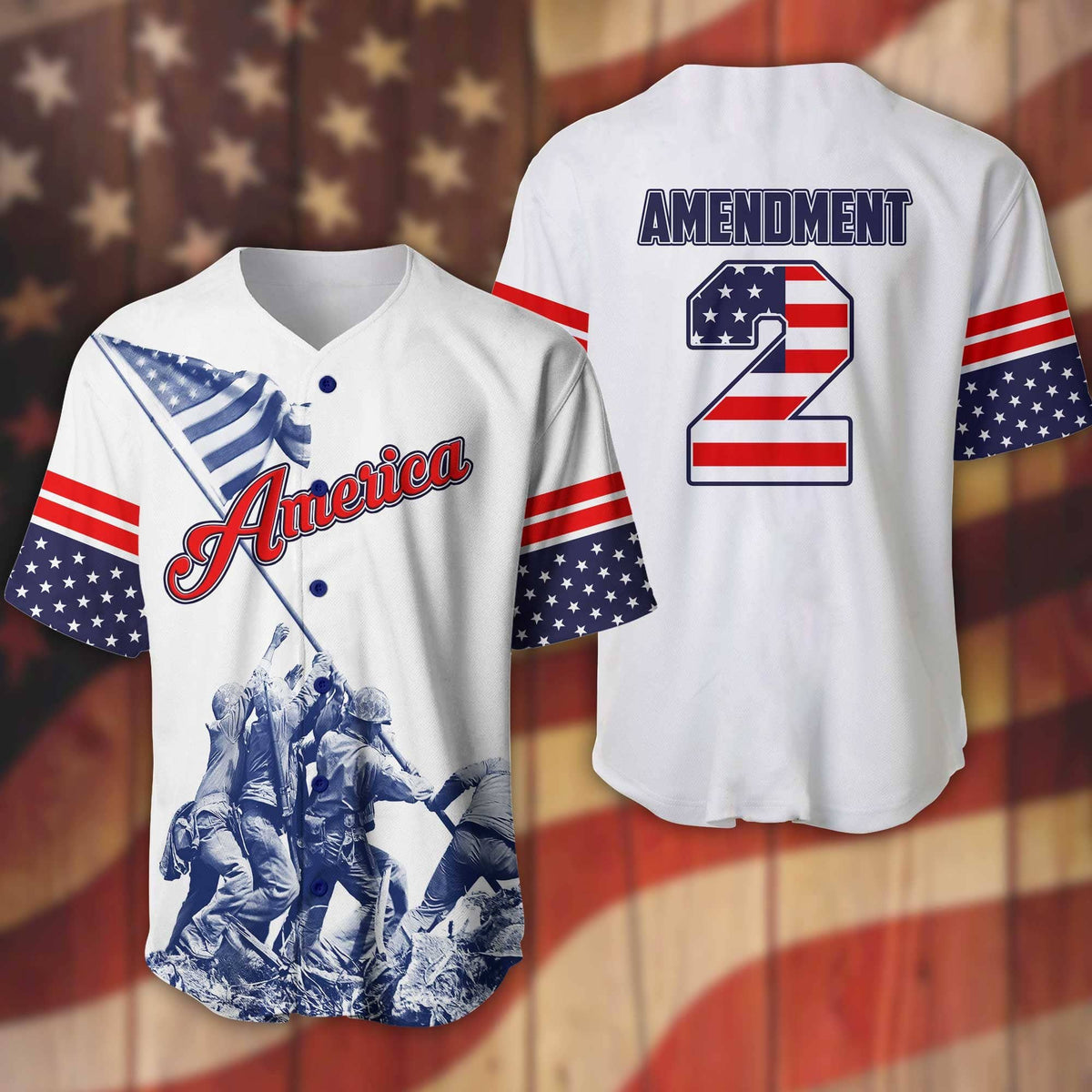American 3D All Over Printed Unisex Shirts