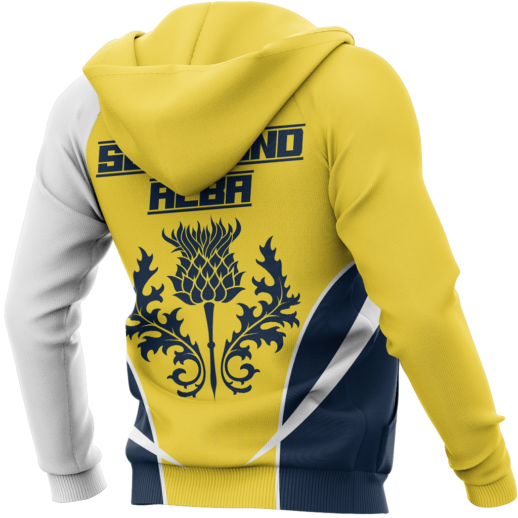 Scotland Active Special Hoodie 1-Apparel-LP12-Zip Hoodie-S-Vibe Cosy™