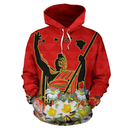 Hawaiian King Polynesian Hoodie - AH J4-Apparel-Phaethon-Hoodie-S-Vibe Cosy™
