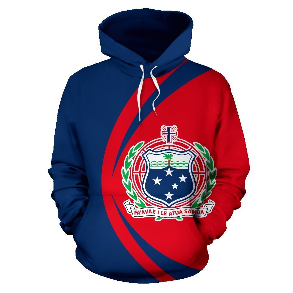 Samoa Flag Hoodie - Circle Style JT6-ALL OVER PRINT HOODIES (P)-Phaethon-Hoodie-S-Vibe Cosy™