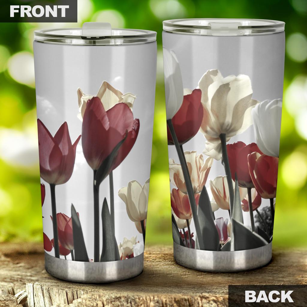 Tulip Tumbler-Amaze Style™-Tumbler - Tulip Tumbler-20oz Large-Vibe Cosy™