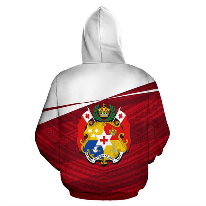 Tonga Coat Of Arms Hoodie - Vivian Style J9-Apparel-Phaethon-Hoodie-S-Vibe Cosy™