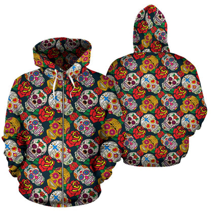 Tescietti - Felpa con Zip e cappuccio -Amaze Style™-placeholder-placeholder-Vibe Cosy™