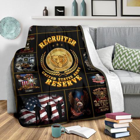 US Army 3D All Over Printed Blanket