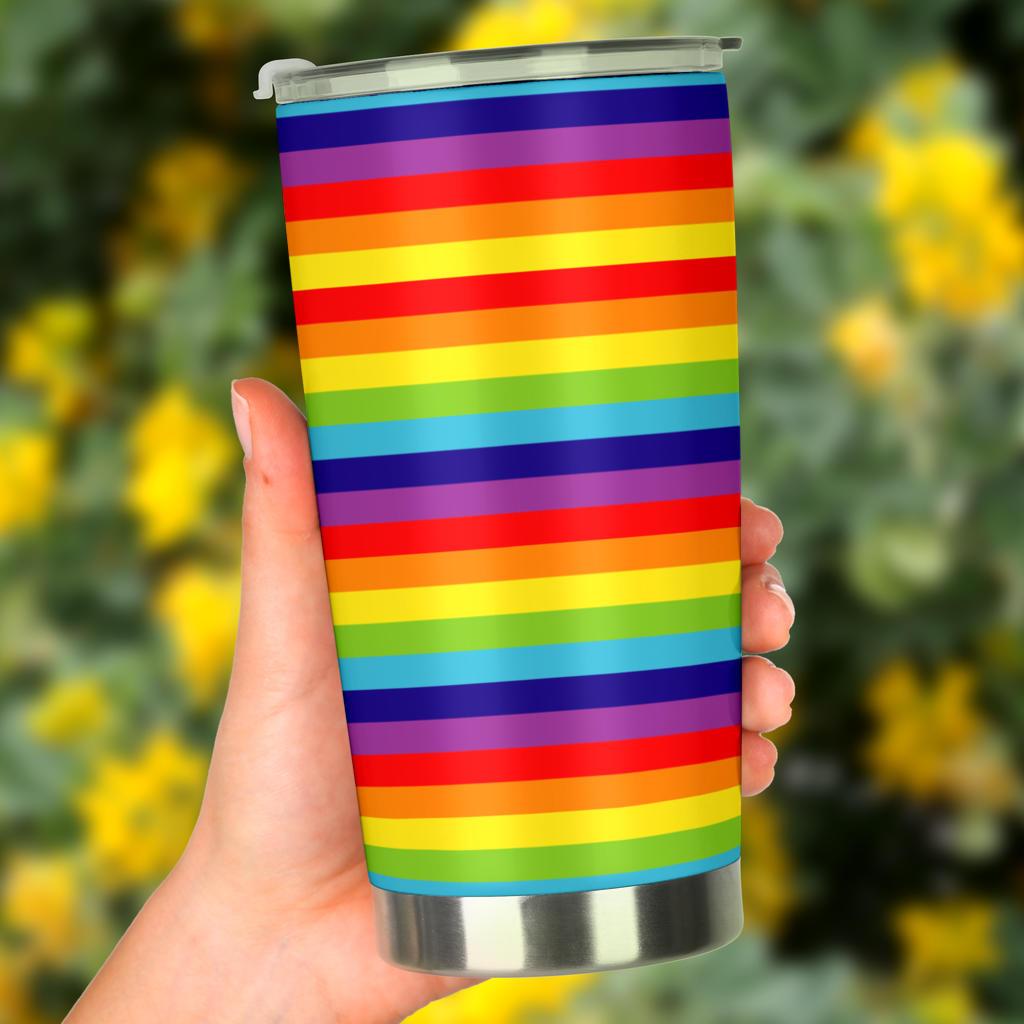 Tumbler Rainbow-Amaze Style™-Tumbler - Tumbler Rainbow-20oz Large-Vibe Cosy™