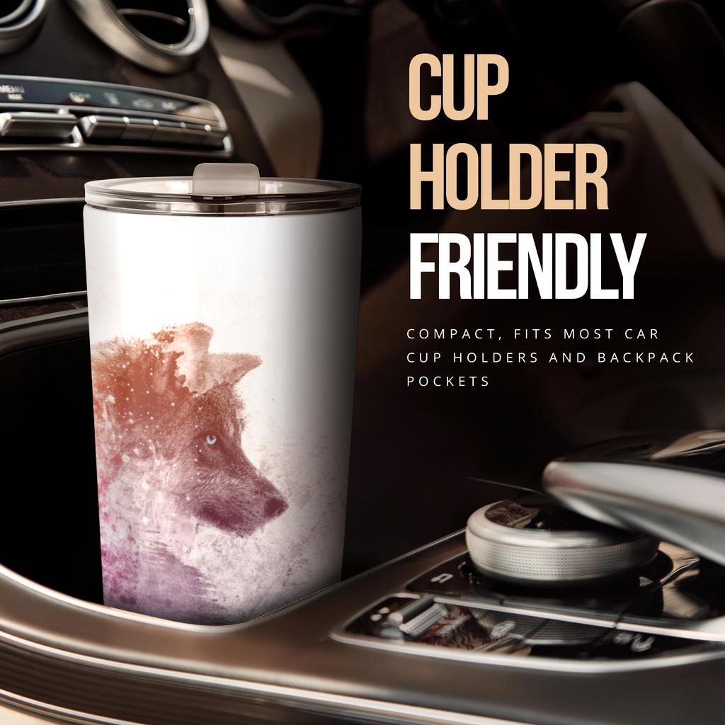 Wolf Tumbler-Amaze Style™-Tumbler - Wolf Tumbler-20oz Large-Vibe Cosy™