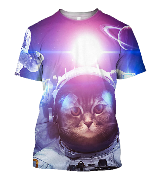 3D All Over Print AstroCat Men Hoodie-Apparel-RoosterArt-T-Shirt-S-Vibe Cosy™