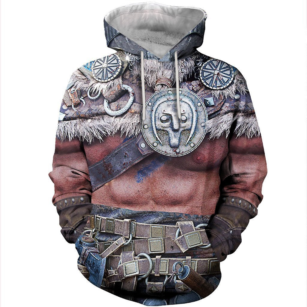 3D All Over Printed Viking Warrior Shirts-Apparel-HP Arts-Hoodie-S-Vibe Cosy™