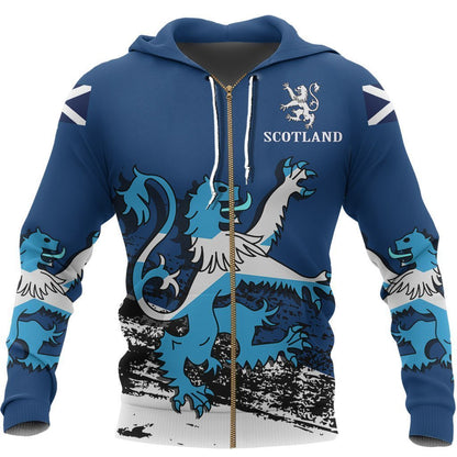Rampant Lion Special Pullover Hoodie-Apparel-HD09-Zip Hoodie-S-Vibe Cosy™
