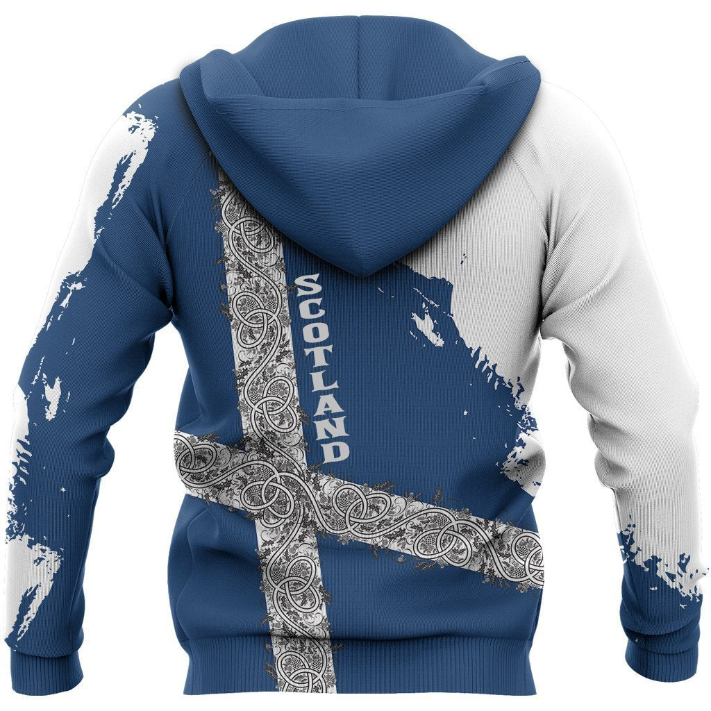 Scotland Celtic And Thistle Hoodie-Apparel-HD09-Zip Hoodie-S-Vibe Cosy™
