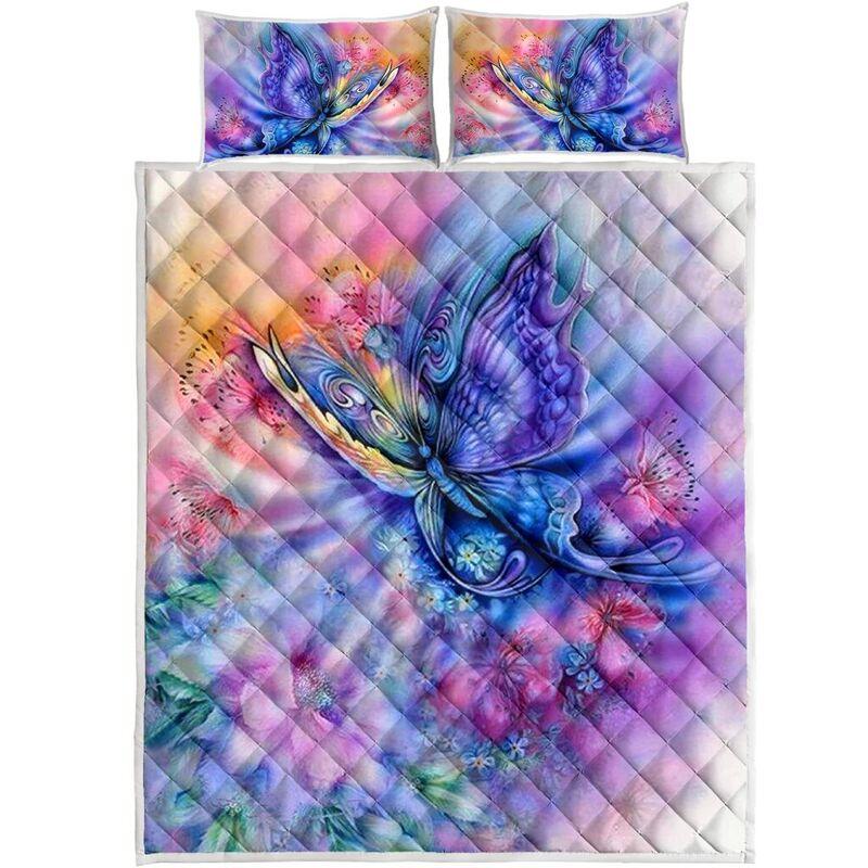 BUTTERFLY PAINTING - QUILT BED SET HP29052001
