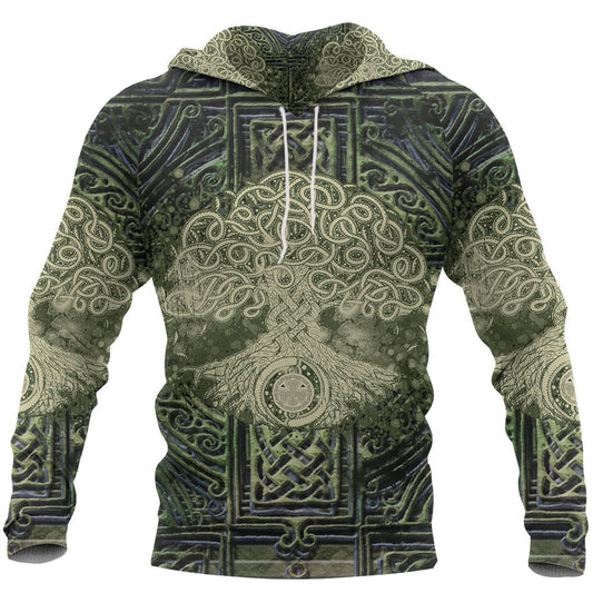 Tree of Life Celtic 3D All Over Printed Shirts For Men and Women TT0123-Apparel-TT-Hoodie-S-Vibe Cosy™