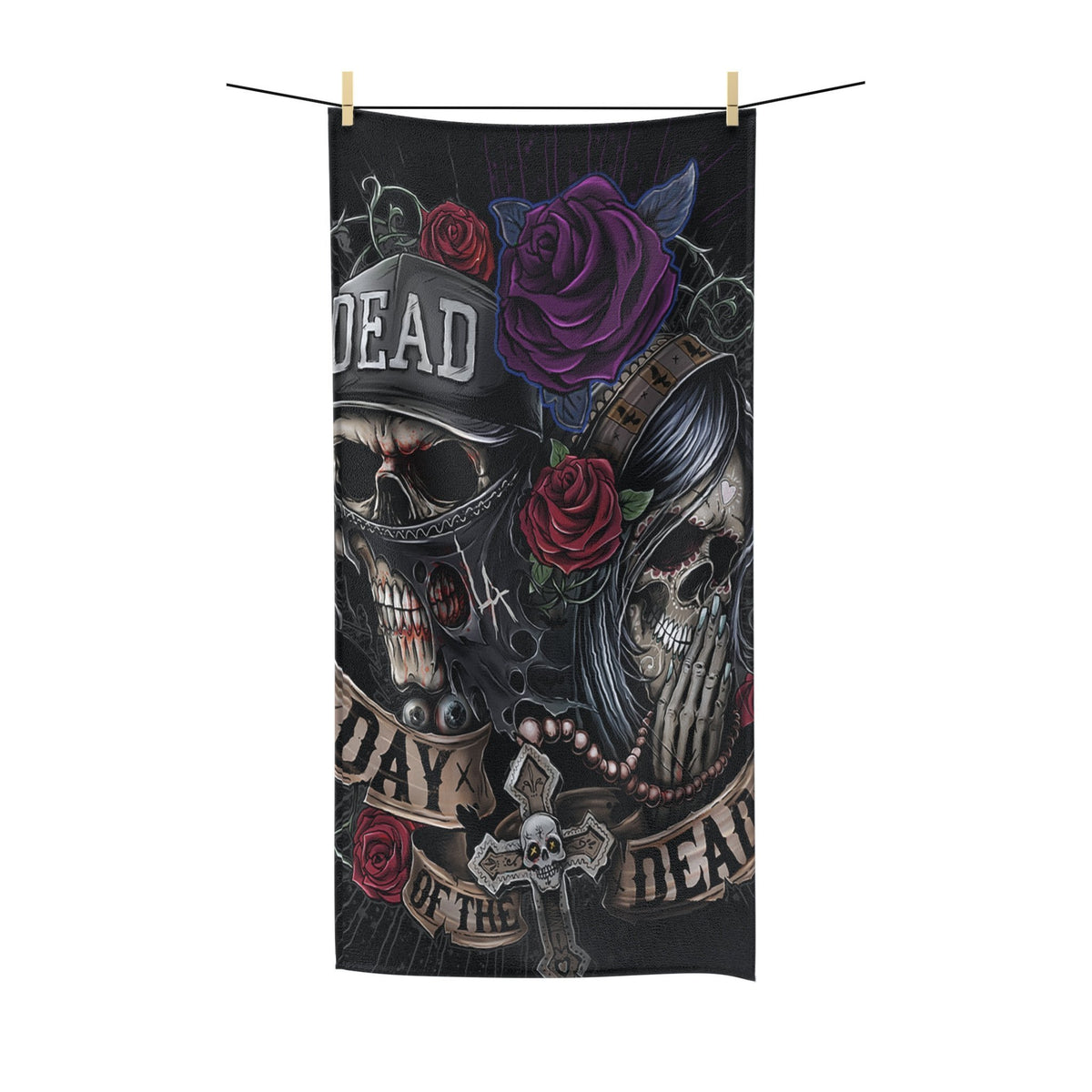 Day of the Dead Set-6teenth Outlet-Towel 30x56-Vibe Cosy™