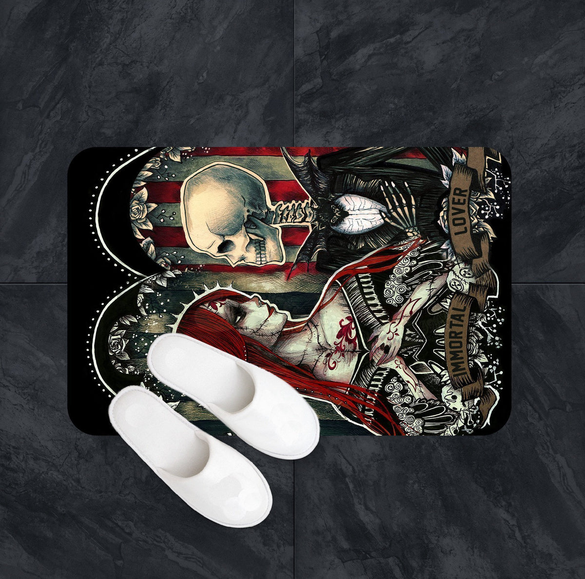 Immortal Lover Set-6teenth Outlet-Bath mats 20x32-Vibe Cosy™