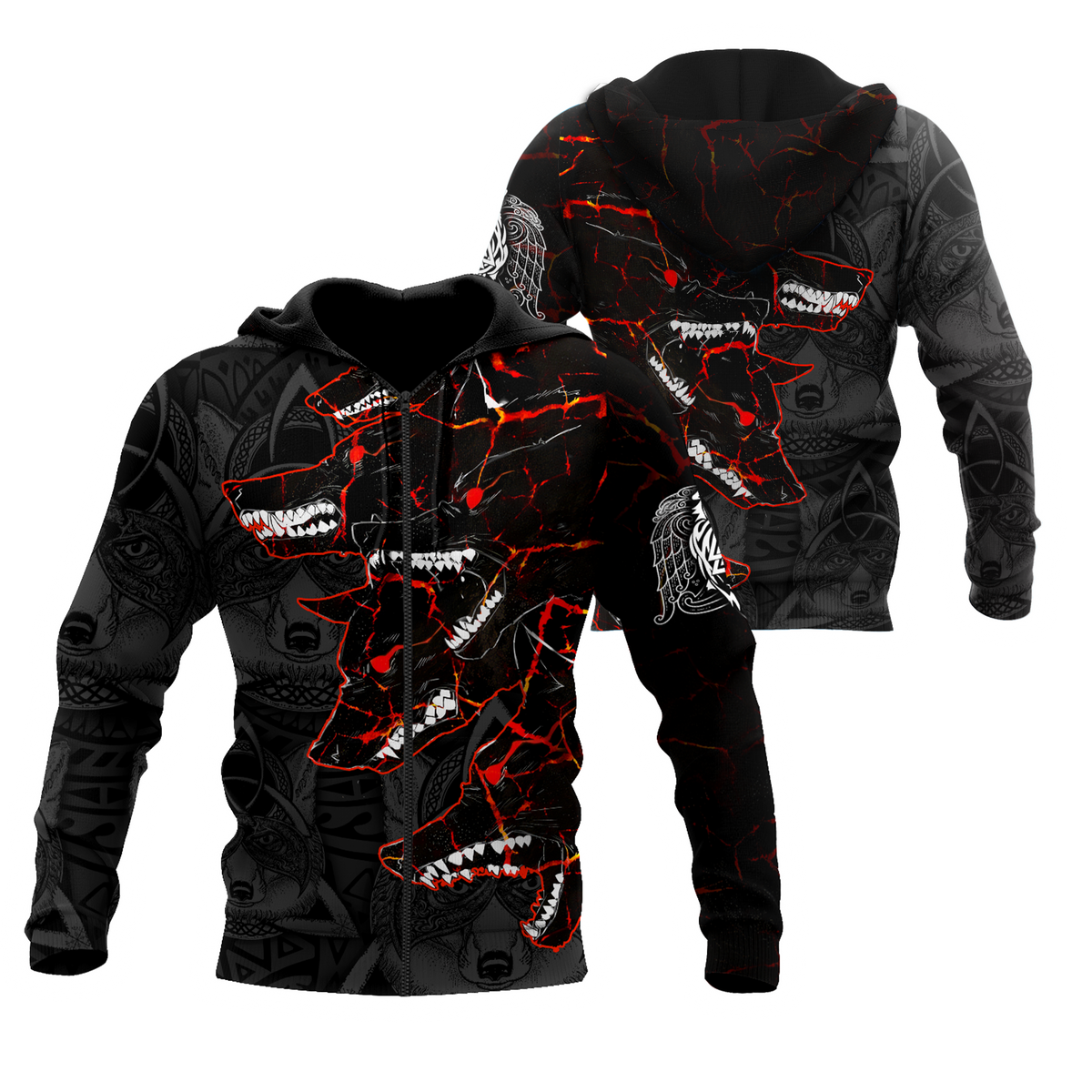 Wolf 3D All Over Printed Shirts For Men and Women TA09283004