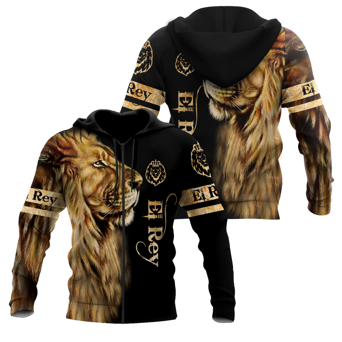EL REY 3D All Over Printed Unisex Shirts