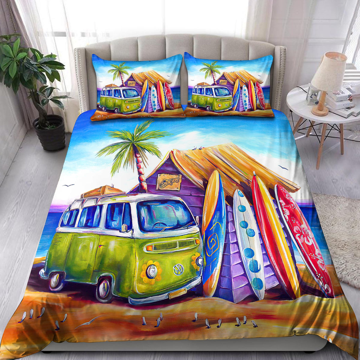 Surfboard Bedding Set Pi03082008