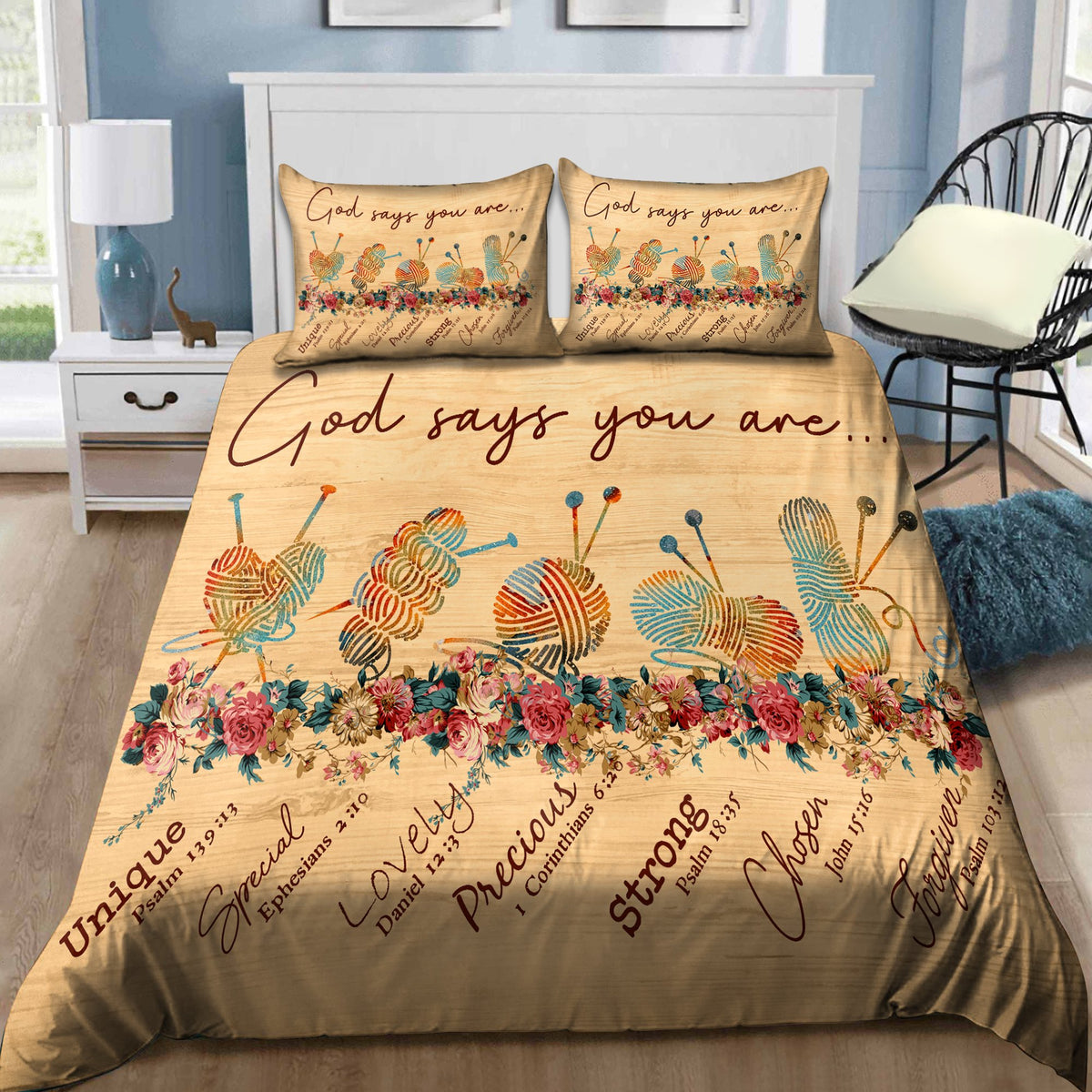 God Says You Are Bedding Set Pi20072003-Quilt-TA-Twin-Vibe Cosy™