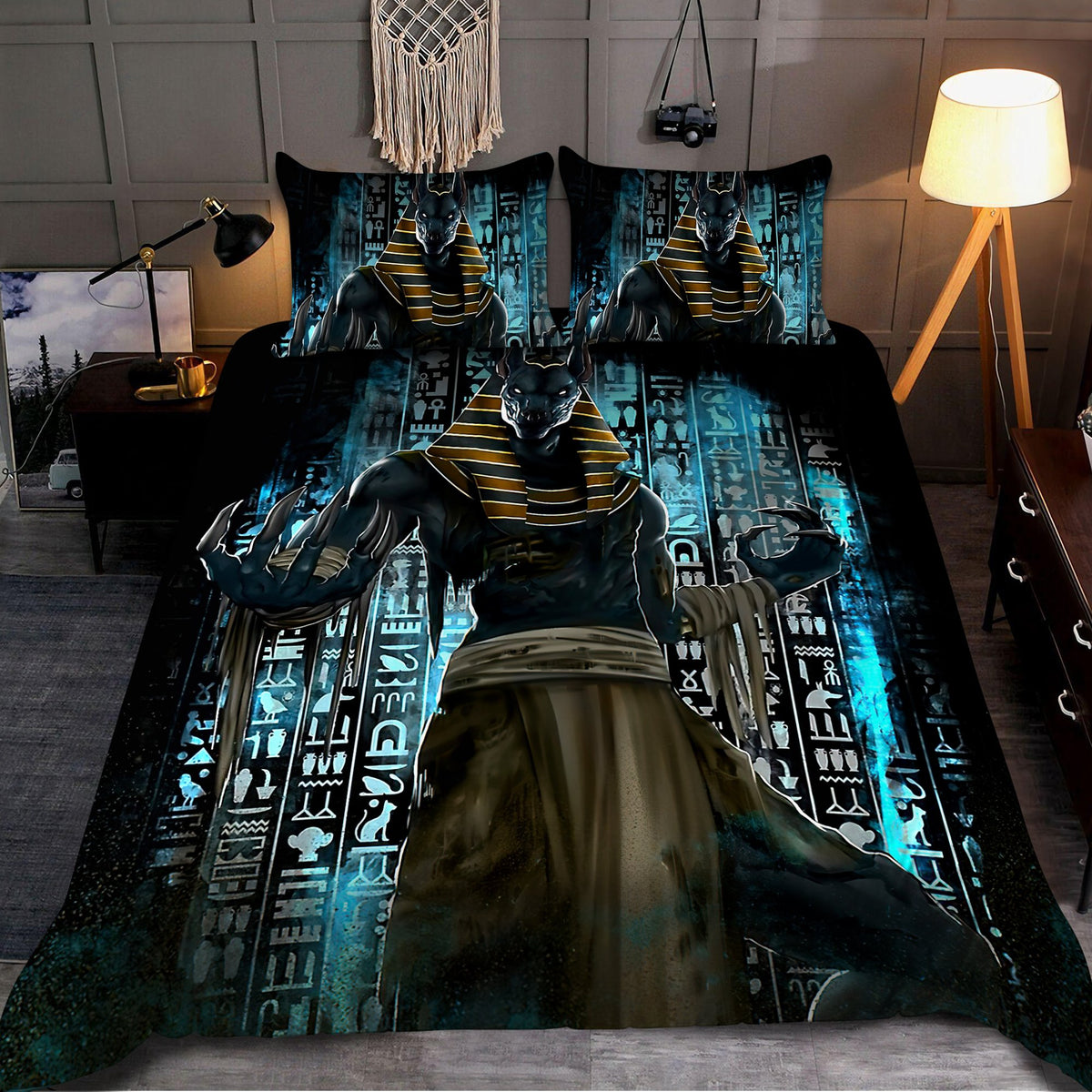 Anubis The Gods Of Egypt Bedding Set-ML