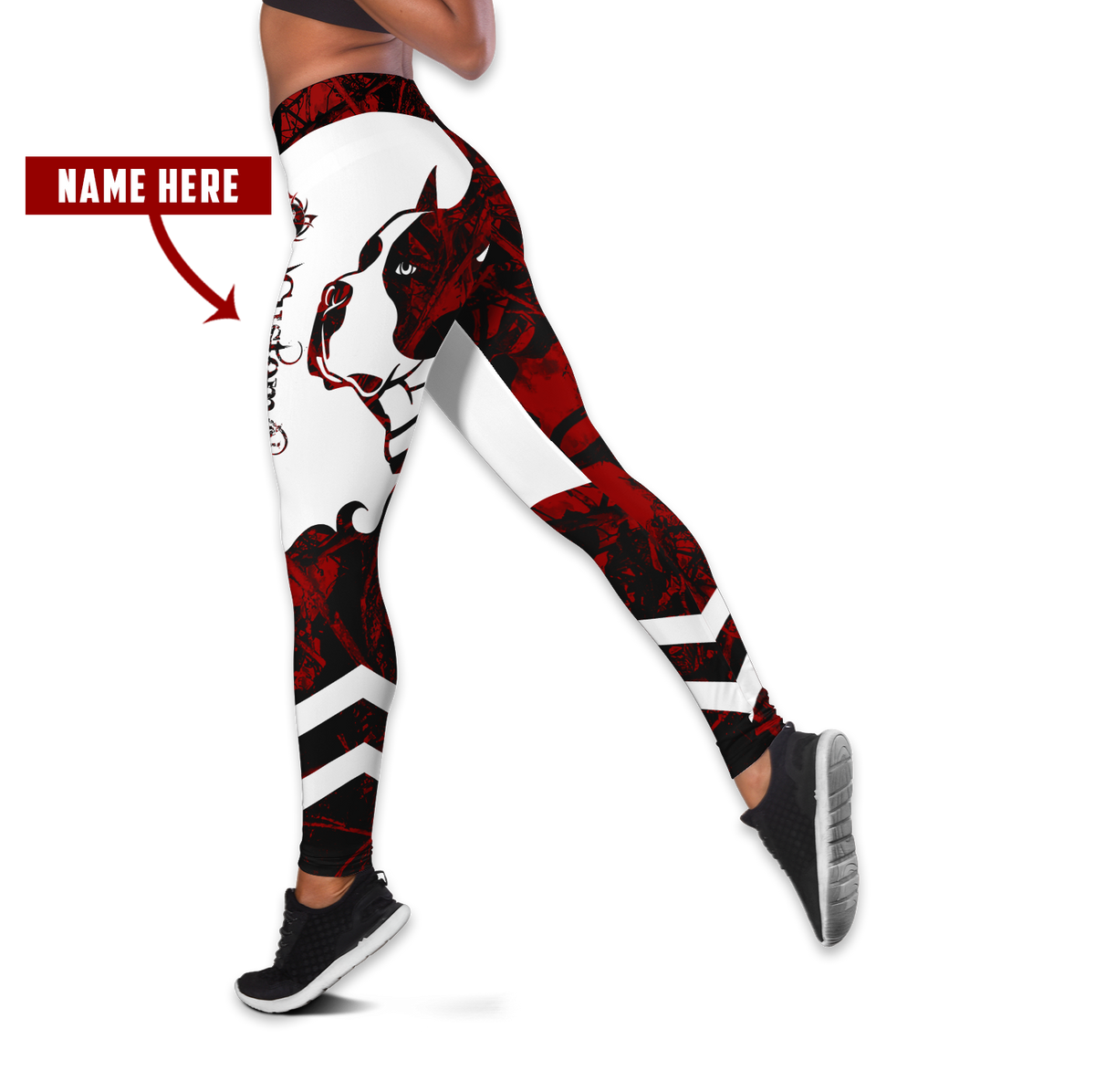 Pitbull Customize tattoos legging + hollow tank combo DD08062005S