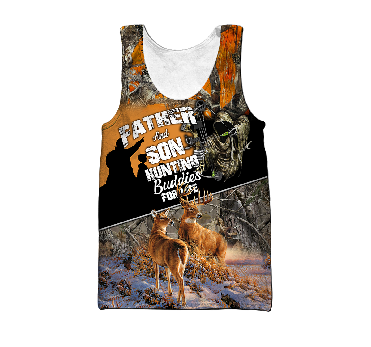 Deer hunting 3d all over printed for men and women PL180082004