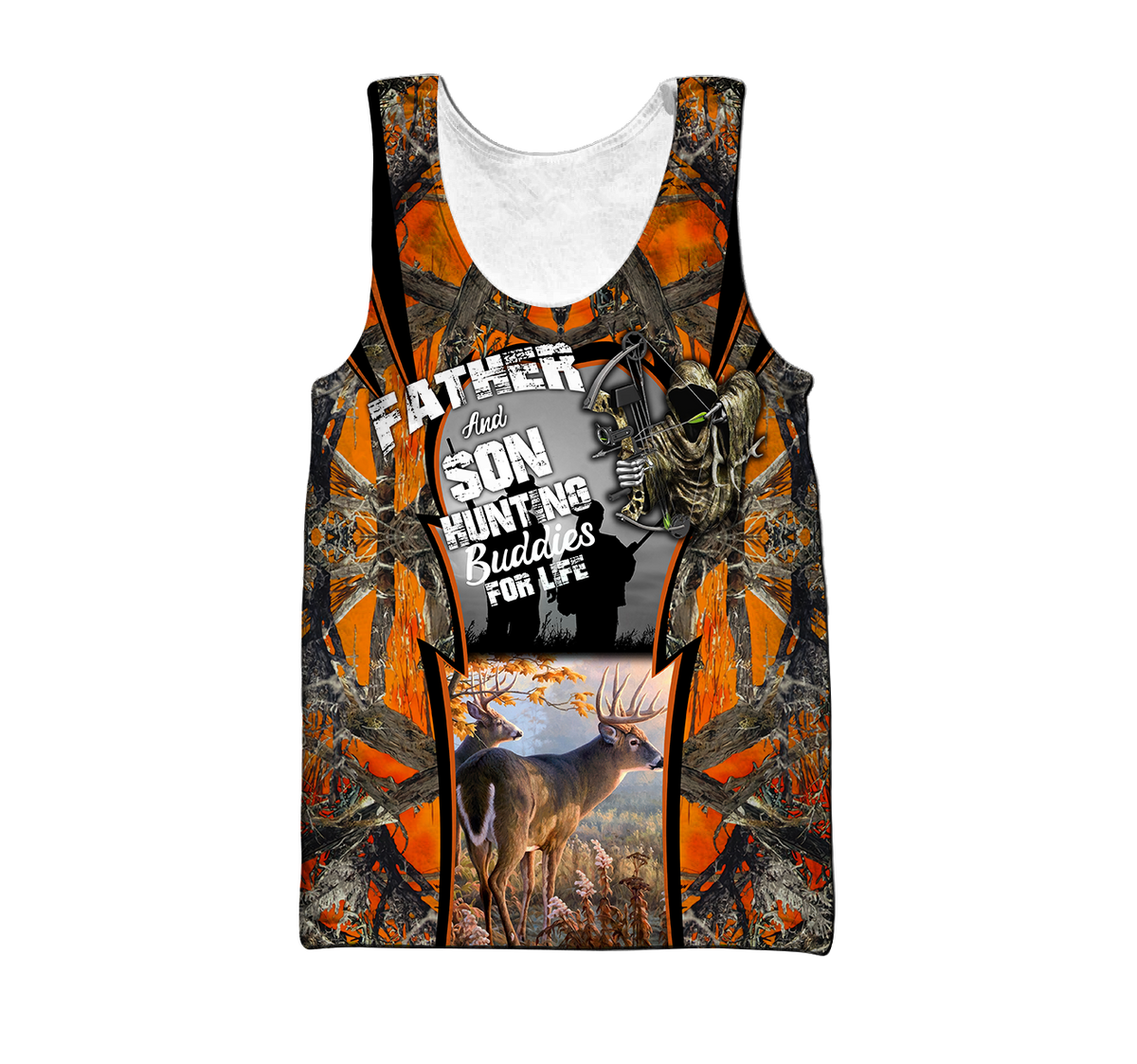 Deer hunting 3d all over printed for men and women DD08202001