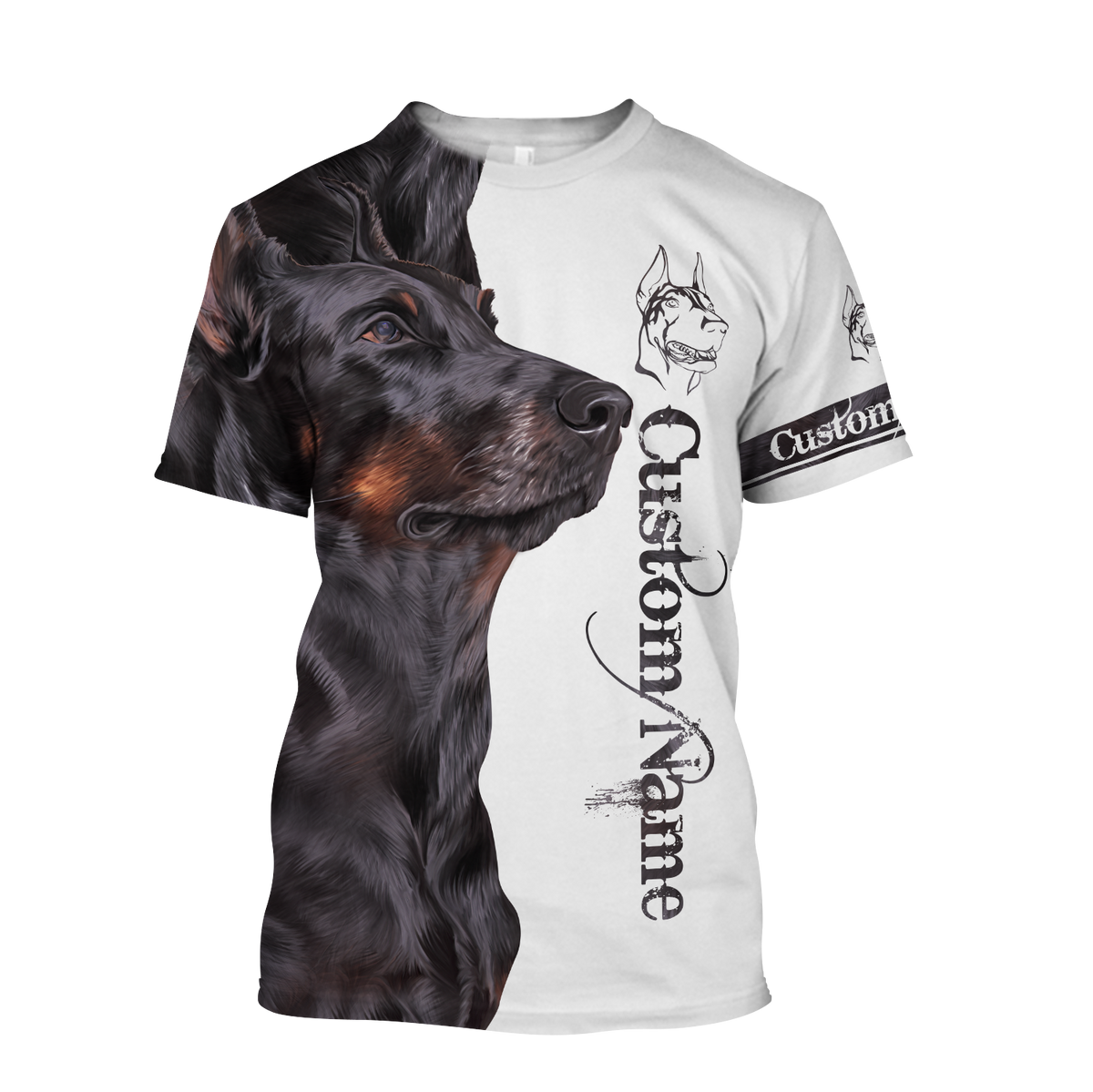Doberman 3d custom hoodie shirt for men and women DD08292002