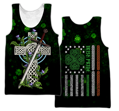 Irish St.Patrick day 3d hoodie shirt for men and women DD11032003