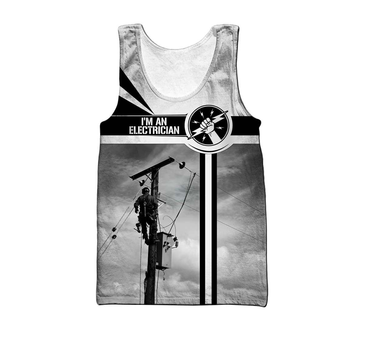 Premium Unisex All Over Printed Electrician Shirts MEI
