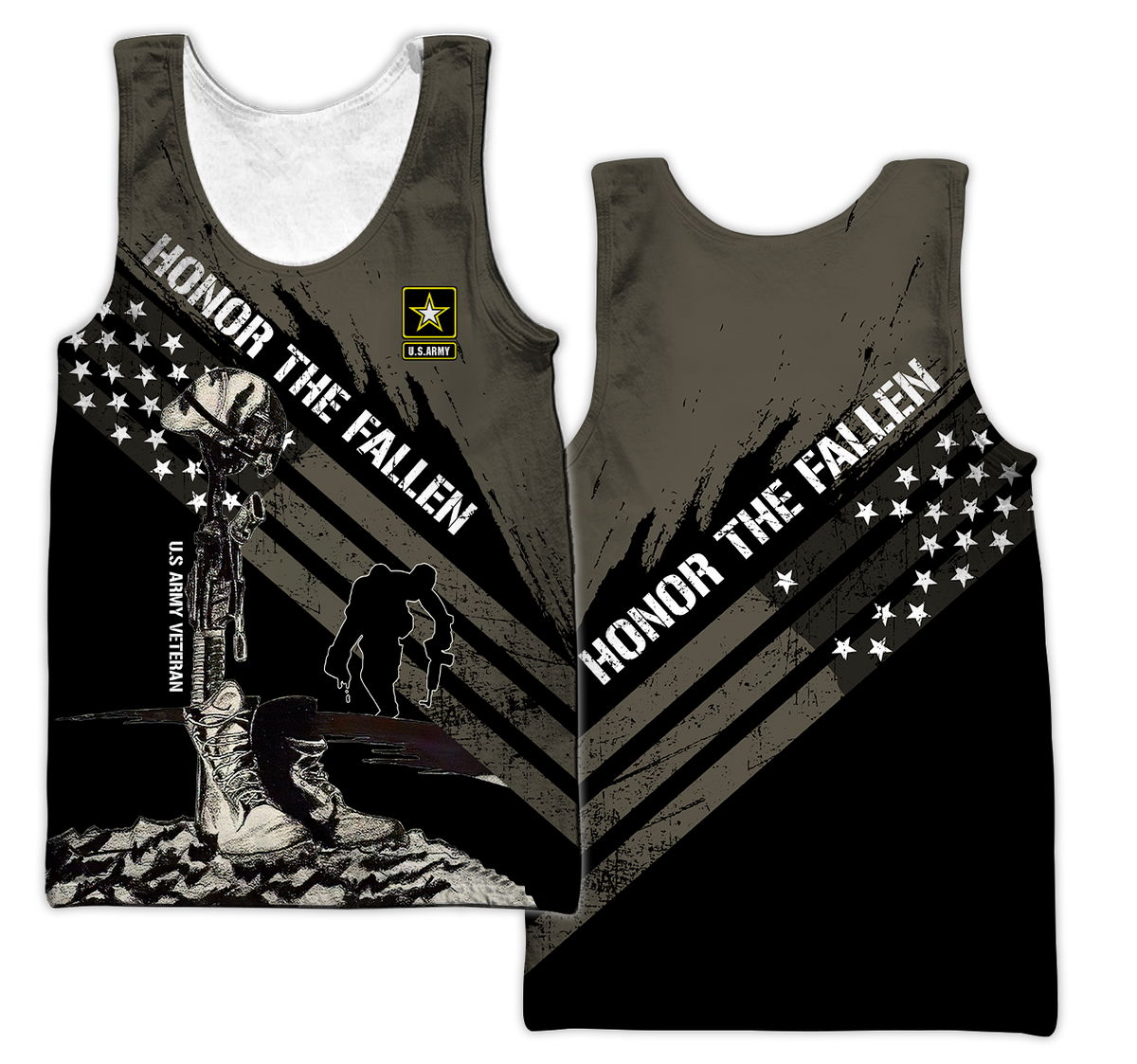 Honor The Fallen US Veteran 3D All Over Printed Shirts DD10202001