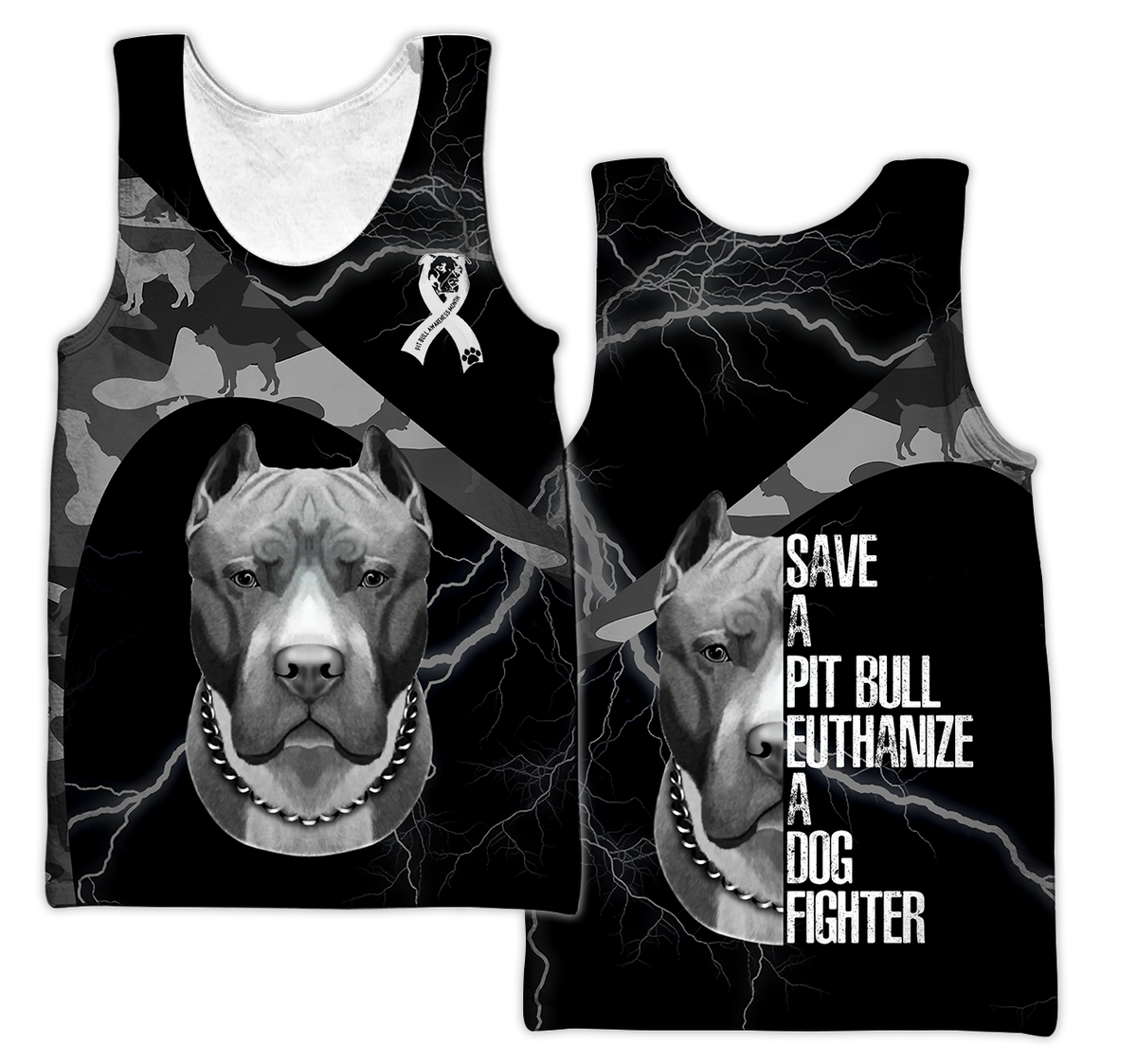 Personalized Save A Pitbull Euthanize A Dog Fighter Hoodie Shirt for Men and Women DD09212001S