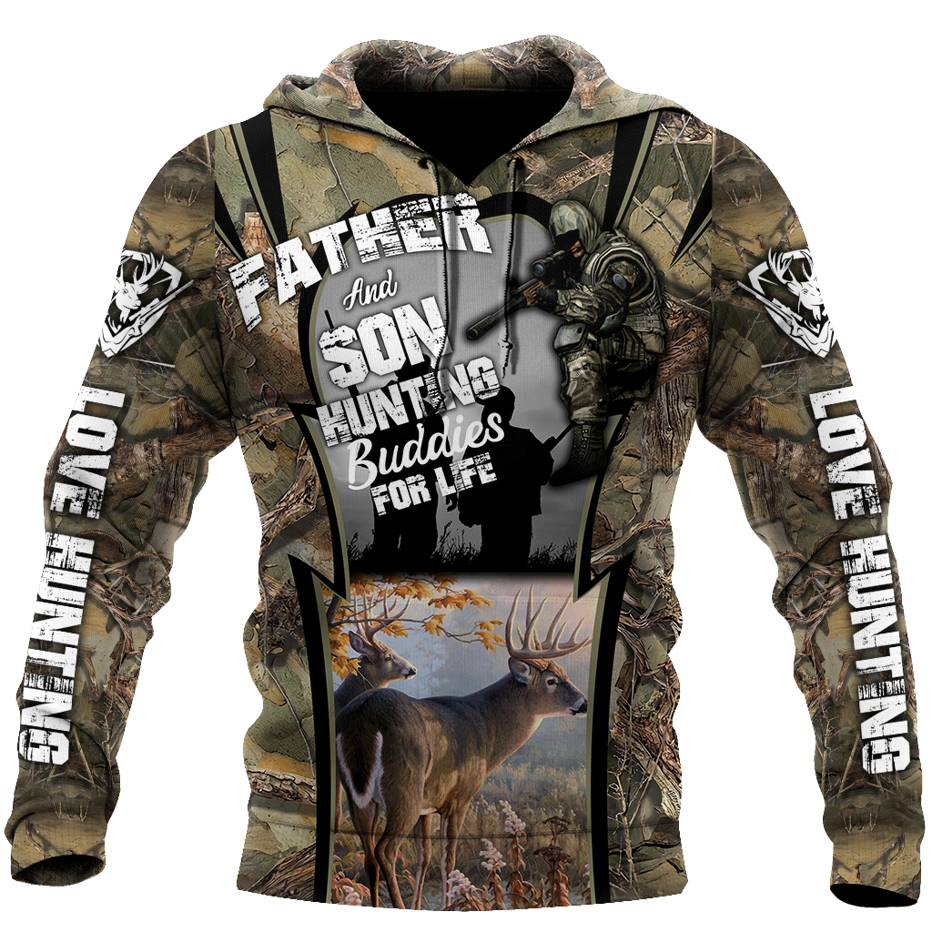 Deer hunting 3d all over printed for men and women DD08212003