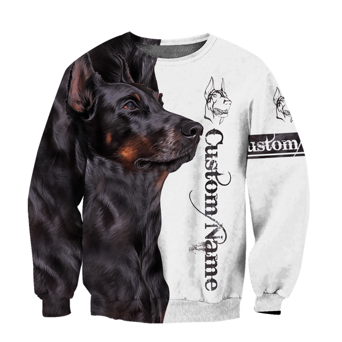 Doberman 3d custom hoodie shirt for men and women DD08292002
