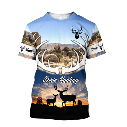 Premium Hunting for Hunter 3D Printed Unisex Shirts