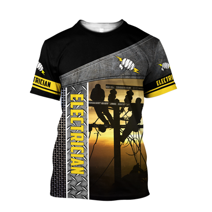 Premium All Over Printed Electrician Shirts MEI