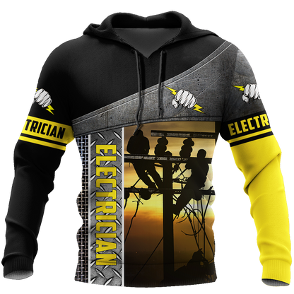 Premium All Over Printed Electrician Shirts MEI