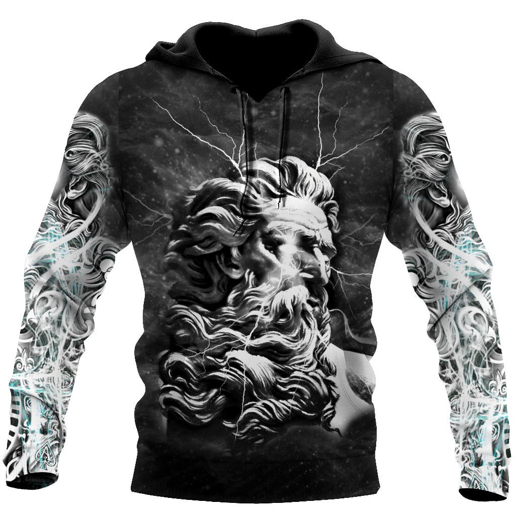Zeus - King of God 3D Printed MH230520-Apparel-ML-Hoodie-S-Vibe Cosy™