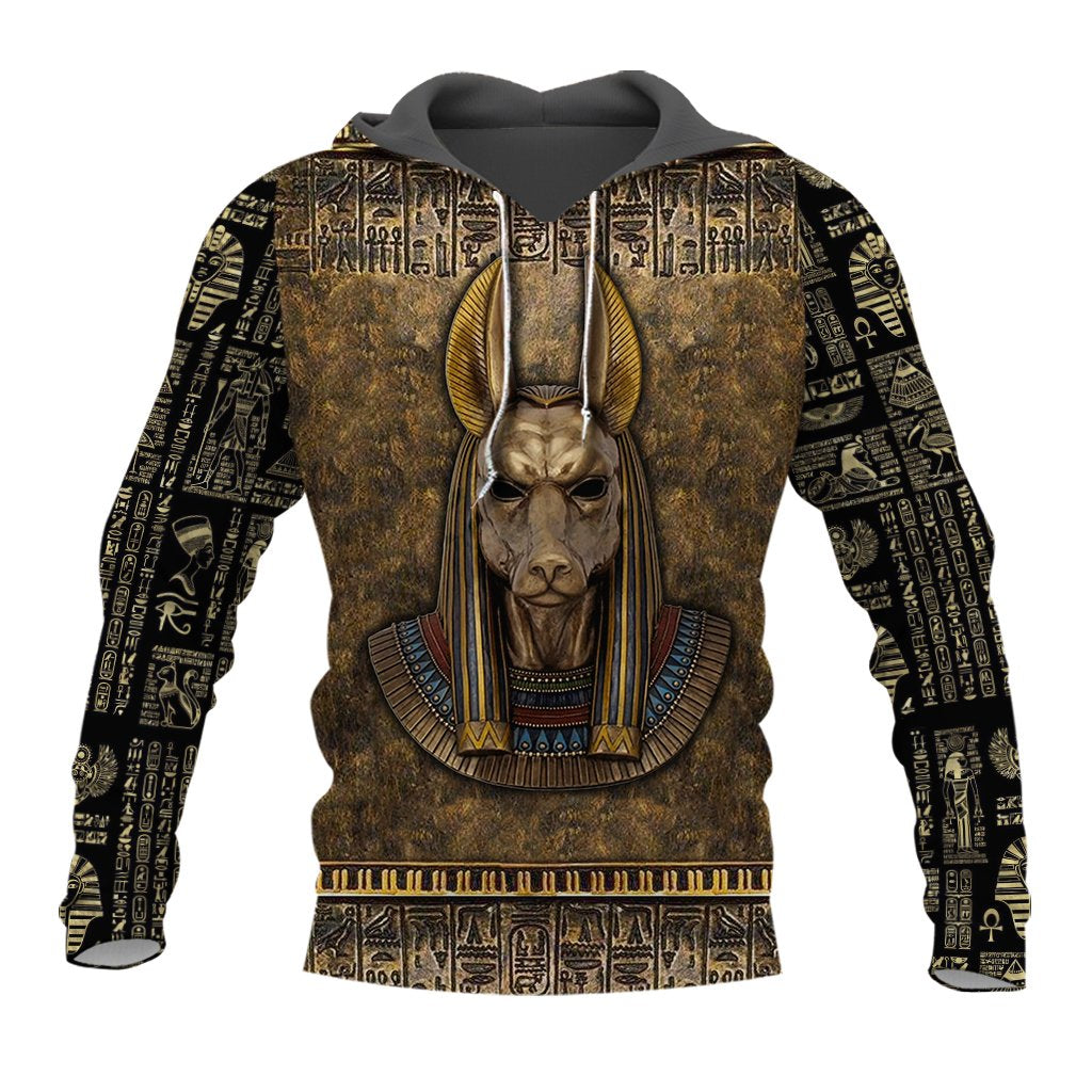 Anubis Ancient Egypt 3D All Over Printed Hoodie Clothes MP030302-Apparel-MP-Hoodie-S-Vibe Cosy™