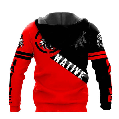 Native American 3D All Over Printed Shirt Hoodie MP100201-Apparel-MP-Hoodie-S-Vibe Cosy™