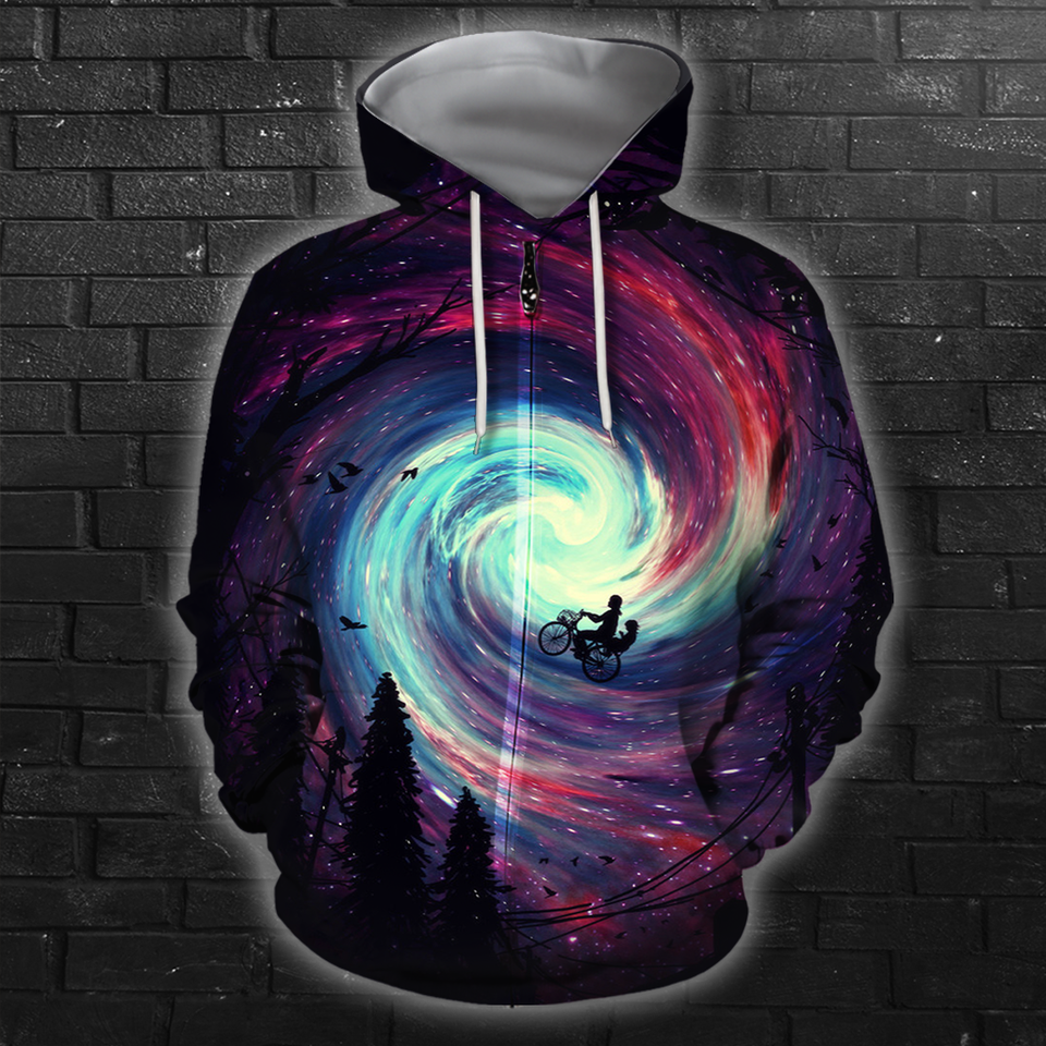 3D All Over Print Adventure Time Hoodie-Apparel-RoosterArt-Zip Hoodie-S-Vibe Cosy™