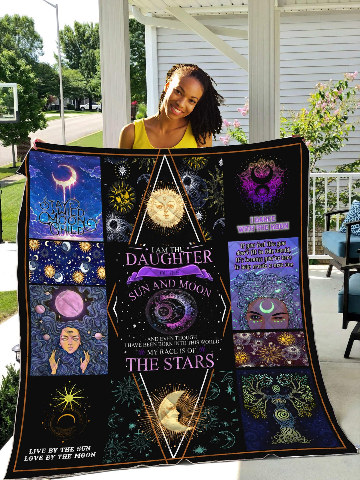 Awesome Sun And Moon Quilt MEI10032002-MEI