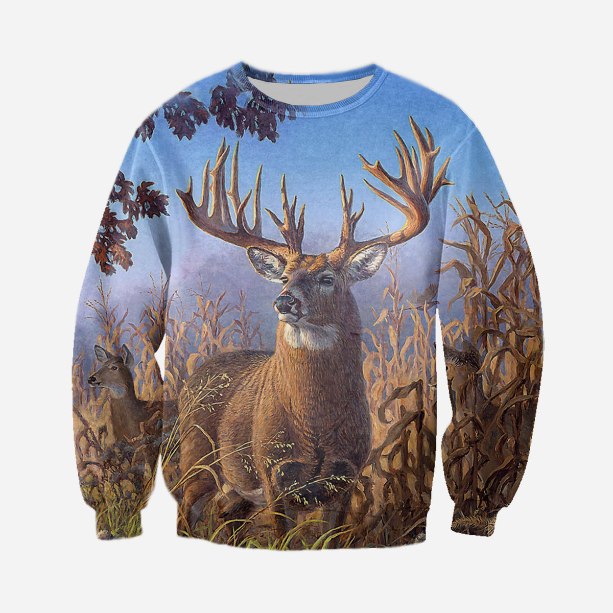 3D All Over Printed Deer Clothes-Apparel-6teenth World-Sweatshirt-S-Vibe Cosy™